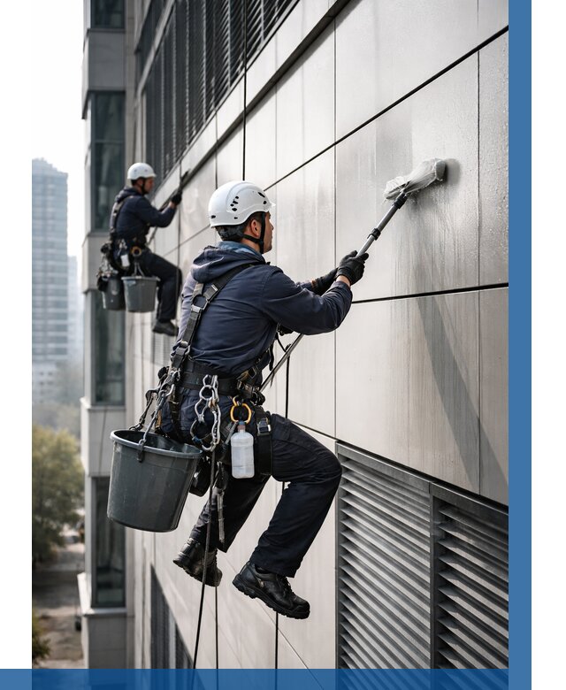 Мойка вентилируемого фасада в Заволжье от 255 р. | ВЫСОТНИК-Звл