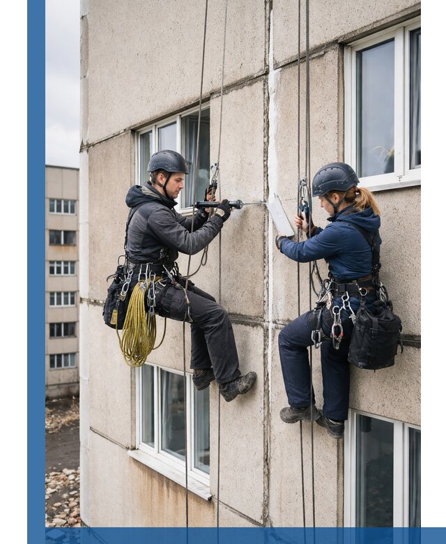 Герметизация межпанельных швов тёплым швом в Заволжье