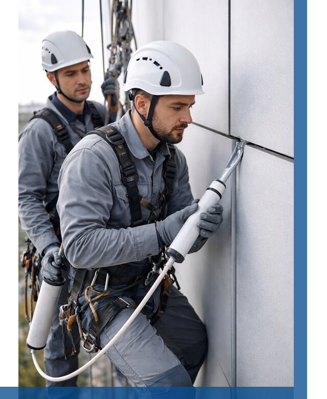 Герметизация швов вилатермом в Заволжье от 611 р. | ВЫСОТНИК-Звл