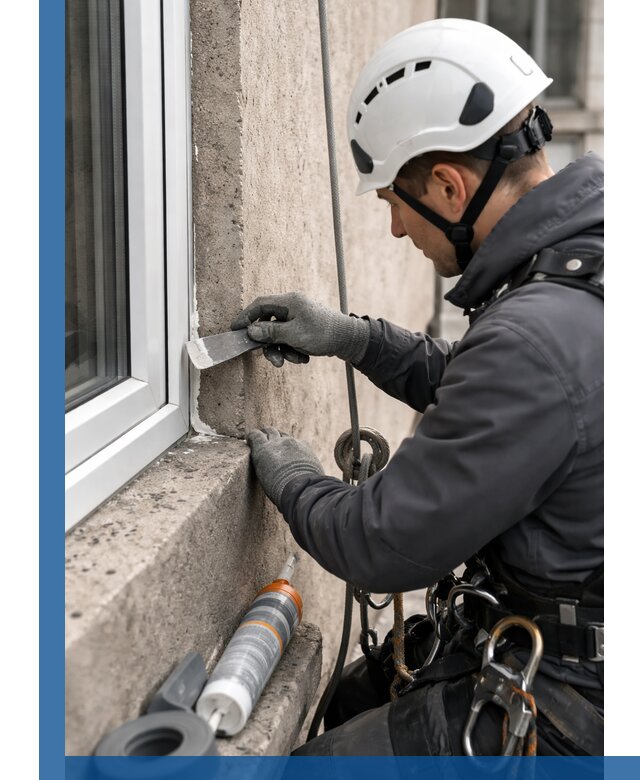 Герметизация монтажных швов окон в Заволжье с гарантией качества