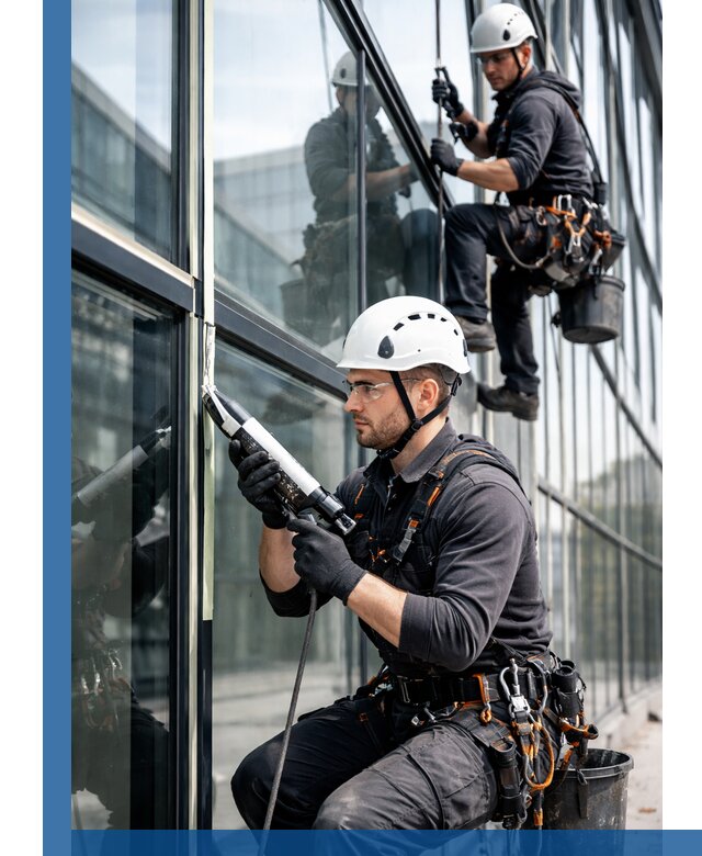 Герметизация витражных швов в Заволжье для зданий и фасадов