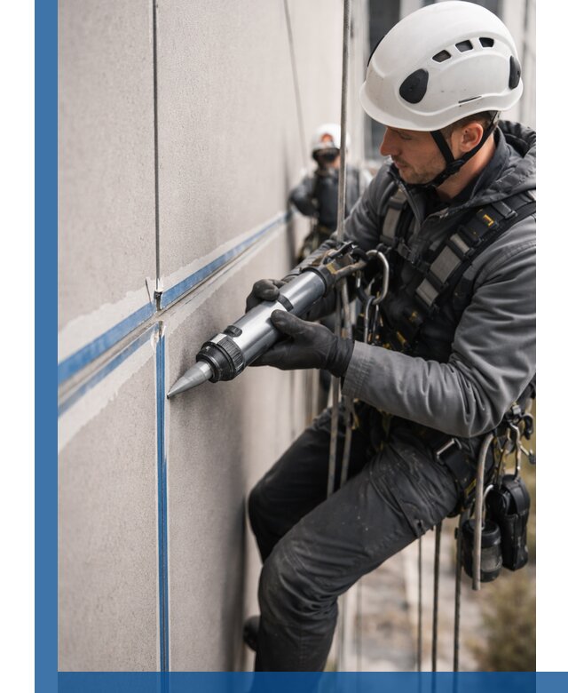 Герметизация стыков фасадных панелей в Заволжье качественно и быстро