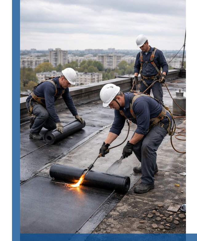 Ремонт наплавляемой кровли в Заволжье качественно и надежно