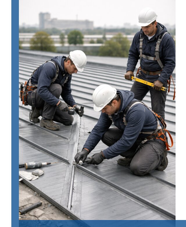 Ремонт фальцевой кровли в Заволжье срочно и качественно