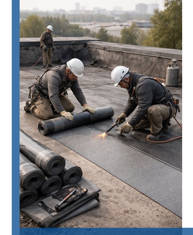 Монтаж мягкой кровли в Заволжье профессионально и надежно