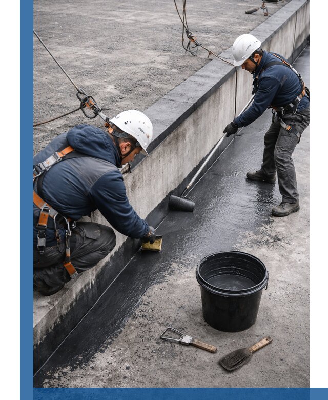 Гидроизоляция кровли жидкой резиной профессионально в Заволжье