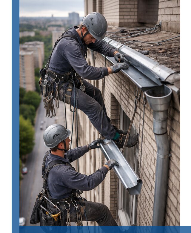Ремонт водосточных желобов в Заволжье, быстро и качественно