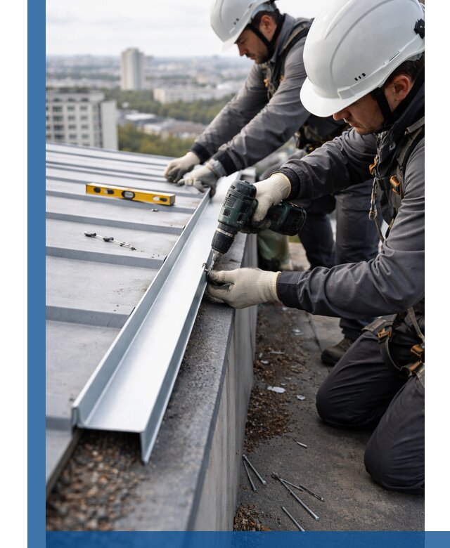 Монтаж капельника на кровле в Заволжье с гарантией качества