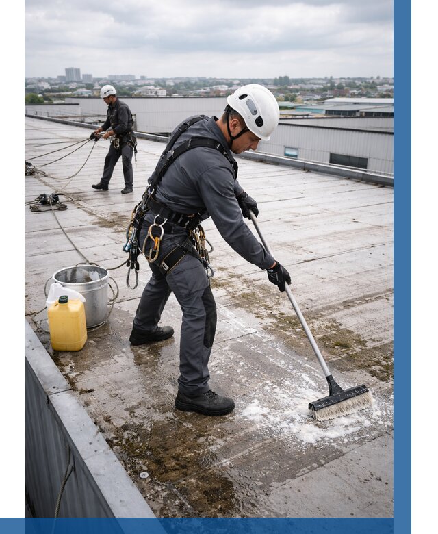 Очистка крыши по графику в Заволжье от 7638 р. | ВЫСОТНИК-Звл