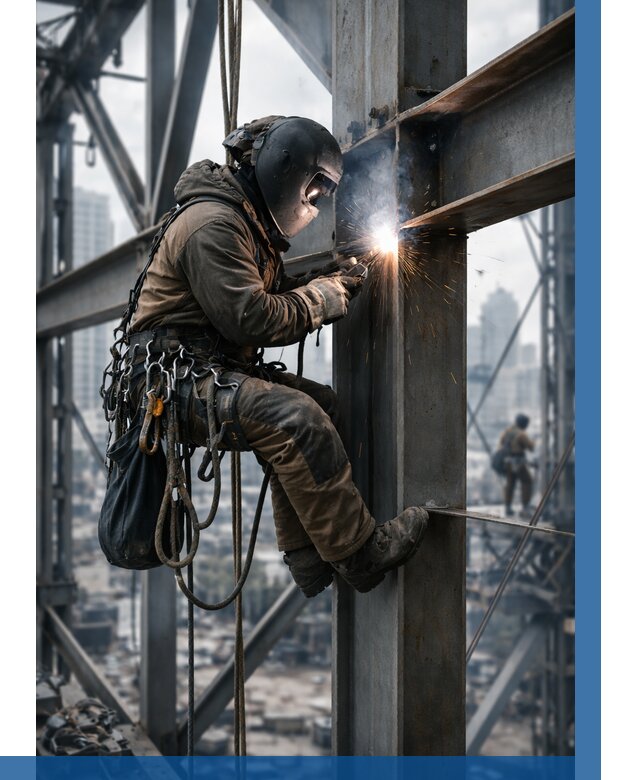 Высотные сварочные работы в Заволжье от 3564 р. | ВЫСОТНИК-Звл