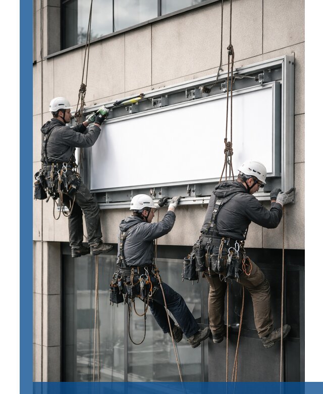 Профессиональный монтаж светового короба под ключ в Заволжье