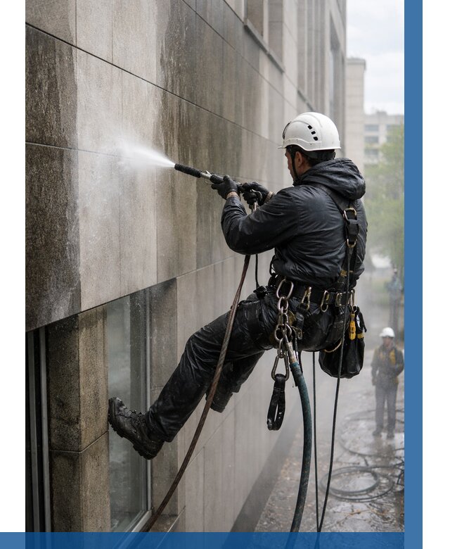 Гидроструйная очистка поверхностей в Заволжье от 866 р. | ВЫСОТНИК-Звл