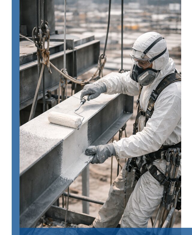 Профессиональная огнезащитная обработка металлоконструкций в Заволжье