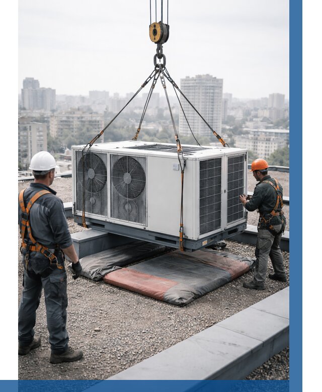 Подъем груза на крышу в Заволжье от 5092 р. | ВЫСОТНИК-Звл заказать