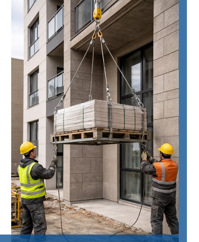 Подъем керамогранита на этаж в Заволжье от 3564 р. | ВЫСОТНИК-Звл