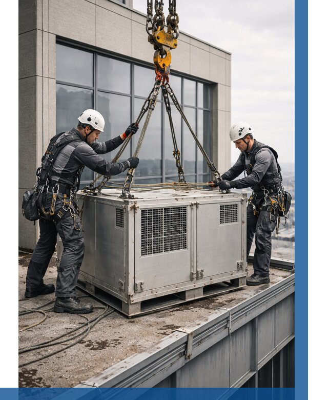 Такелажные работы на высоте в Заволжье от 8147 р. | ВЫСОТНИК-Звл