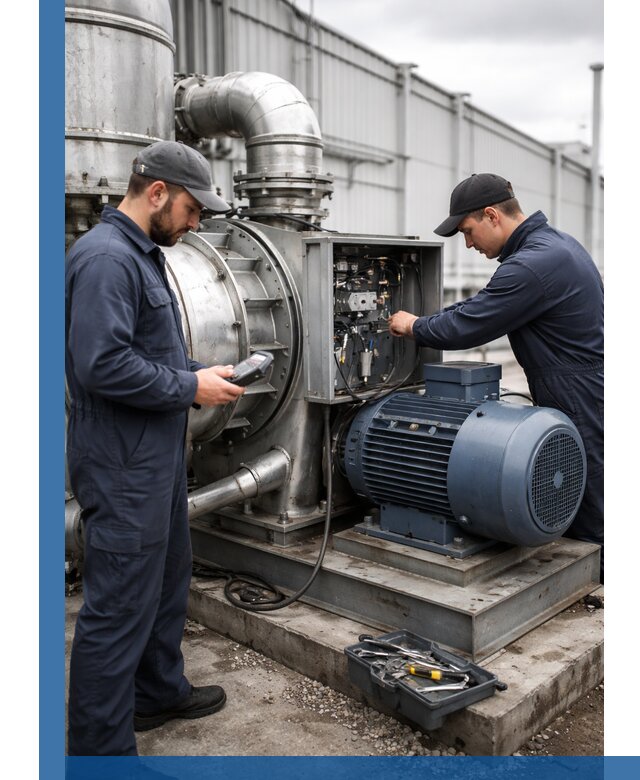 Техническое обслуживание промышленного оборудования в Заволжье