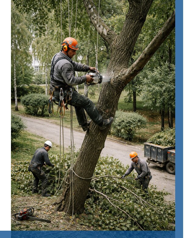 Кронирование деревьев в Заволжье от 6620 р. | ВЫСОТНИК-Звл