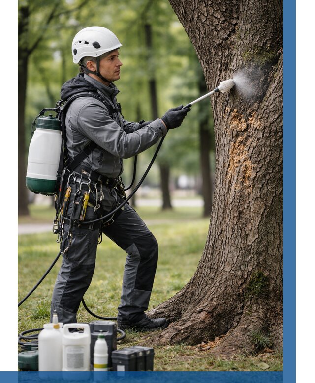 Обработка деревьев от вредителей в Заволжье от 4583 р. | ВЫСОТНИК-Звл