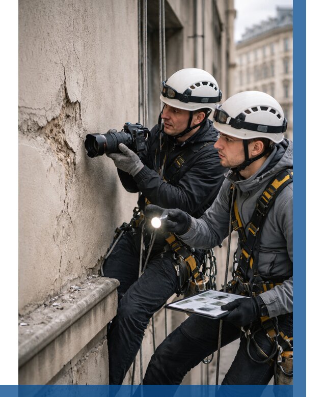 Фотофиксация дефектов фасада в Заволжье от 4583 р. | ВЫСОТНИК-Звл